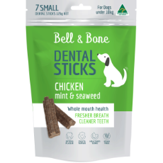 Bell & Bone Dental Sticks Chicken, Mint & Seaweed