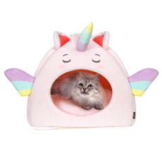 All Fur You Unicorn Cat Cave Pink