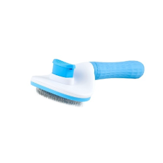 All Fur You Self Cleaning Comb Blue