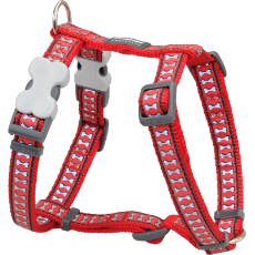 Red Dingo Reflect Harness Red