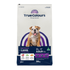 True Colours Adult Dog Food Lamb & Brown Rice