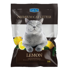 Cuddly Paws Clumping Litter Lemon 10Ltr