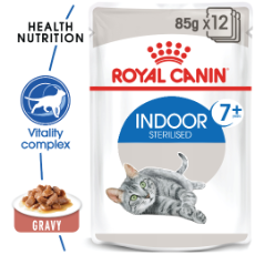 Royal Canin Feline Adult Indoor 7+ Gravy 85g