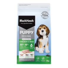 Black Hawk Puppy Med Breed Chicken & Rice