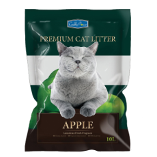 Cuddly Paws Clumping Litter Apple 10Ltr
