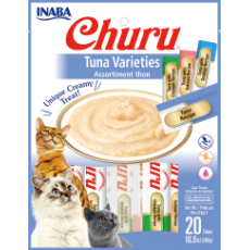 Inaba Churu Mousse Tuna Variety 20 Pack 20x14g
