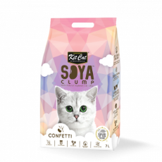 Kit Cat Soya Clump Litter Confetti 7 Litre