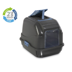 SL Easy Cat Hooded Litter tray Black 50×40×40CM