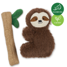 Jungle Sloth Cat Toy Kazoo 13x8x4cm