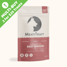 Meaty Treaty Freeze Dried Beef Tendon 70g