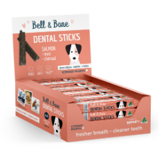 Bell & Bone Med Salmon Dental Stick Individual