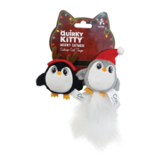 Cat Christmas Pouncy Penguins 2 Pack