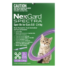 NexGard Spectra Cat Spot On 0.8 - 2.4kg