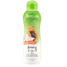 Tropiclean Shampoo & Conditioner Papaya & Coconut 2 in 1 592ml