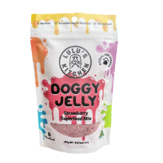 Doggy Jelly Strawberry Superfood Mix 100g