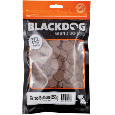 Blackdog Carob Buttons 250g