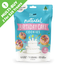 The Pet Project Birthday Cake Cookies 8 Pack
