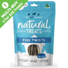 The Pet Project Fish Twists 100g