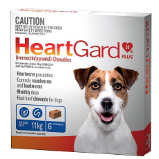 Heartgard Plus Chewables, Dogs 0 - 11 kg