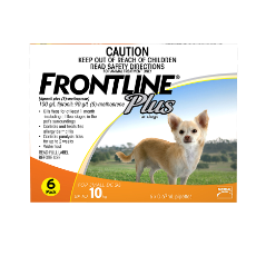 Frontline Plus, Dogs 0-10 kg