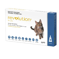 Revolution, Cats 2.6 - 7.5 kg