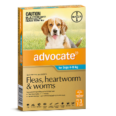 Advocate, Dogs 4 - 10 kg