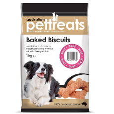 Australian Pet Treats, Baked Biscuits Beef
