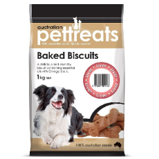 Australian Pet Treats, Baked Biscuits Liver