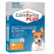 Comfortis Plus Dogs Orange 270mg - 4.6 > 9kg 6 Pk 6 Pack